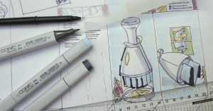 Layouttechnik mit Copy-Markern – TypeSCHOOL Typografie Layout Kommunikationsdesign