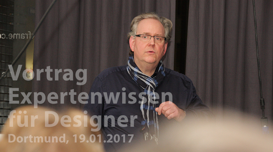 Langer Donnerstag in Dortmund: Uwe Steinacker präsentiert sein neues Expertenseminar zu Typografie, Layout und Druckproduktion
