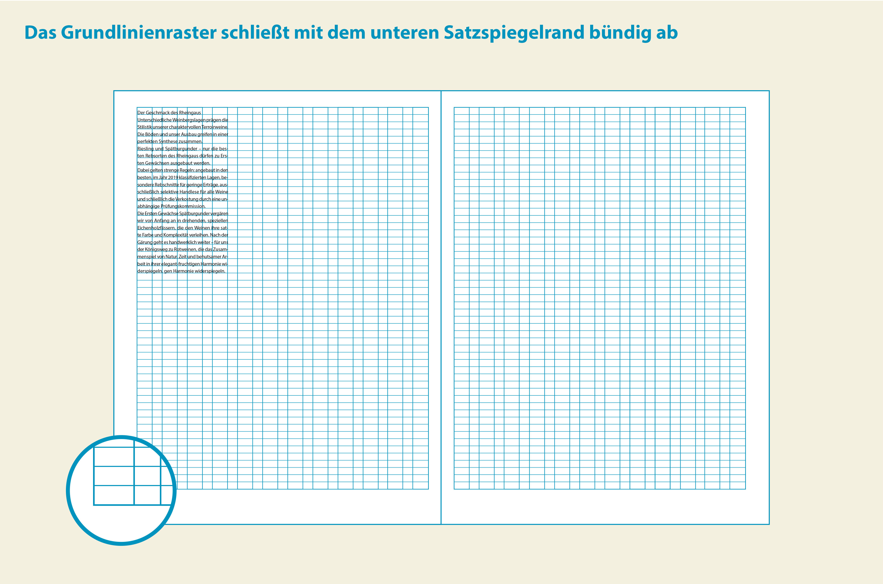 Layoutgestaltung Mit Dem Gestaltungsraster Den Typografischen Spannungsbogen Finden Typeschool Workshops Zu Typografie Layout In Der Kommunikation