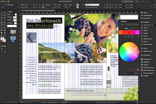 Webinare zu Layout, typografischer Spannungsbogen