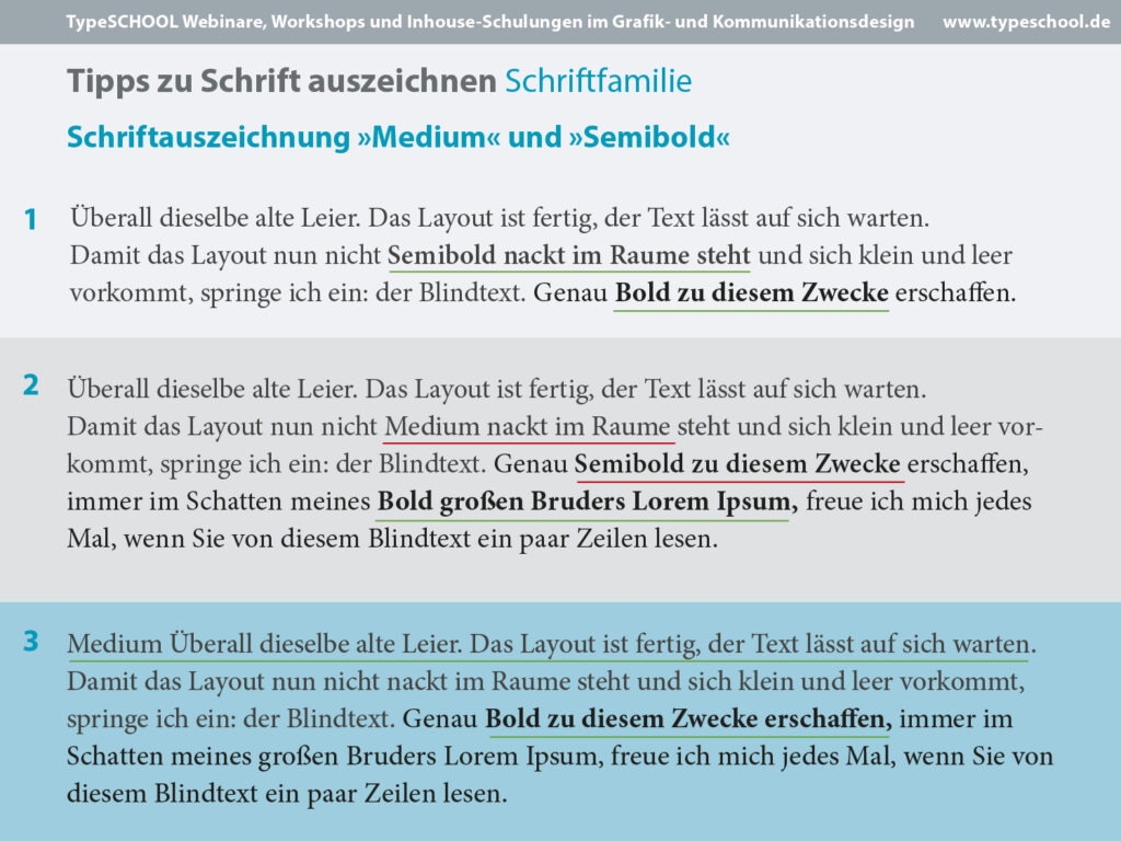 Typo-Praxis 4: Tipps zur typografischen Schriftauszeichnung mit ...